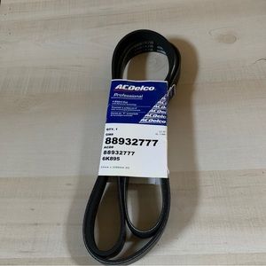 6K895 ACDelco Serpentine Belt Made In USA 88932777